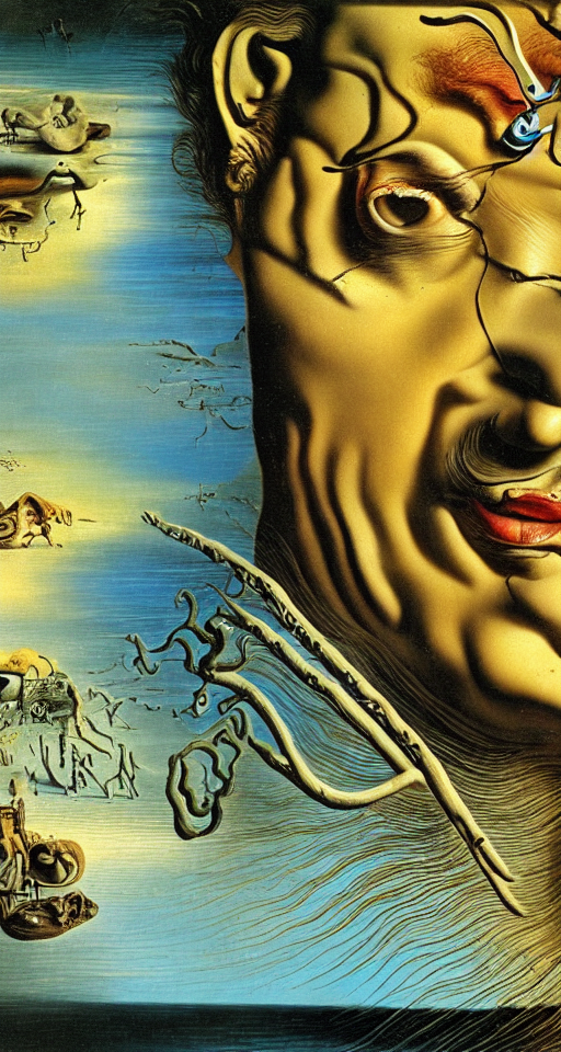 by Salvador Dali