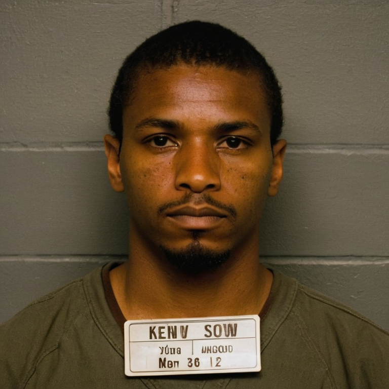 front shot, mugshot photo of a   looks at viewer, cinematic shot