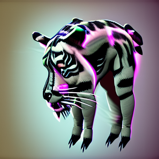 Stable Diffusion prompt: Monstrous tiger::6 Faded - PromptHero