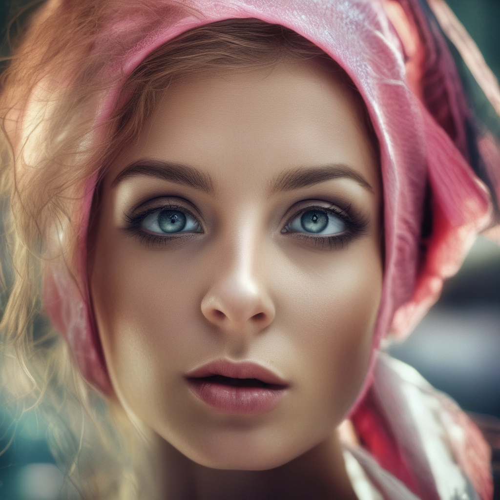 sexy girl, realistic, HD color photograph