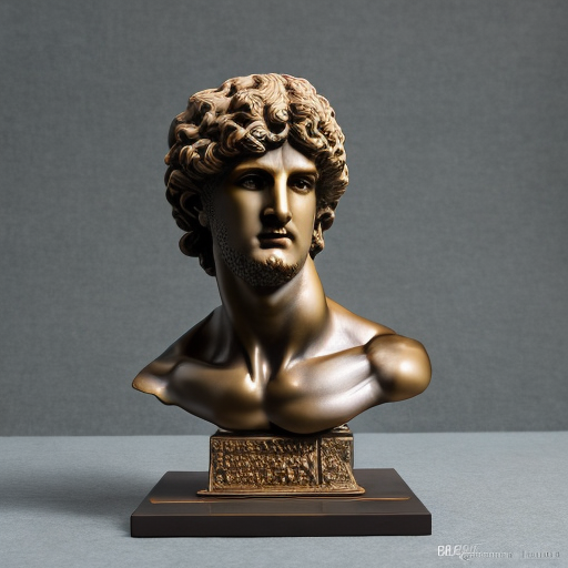 Openjourney prompt: Greek Statue of David Bust Resin - PromptHero