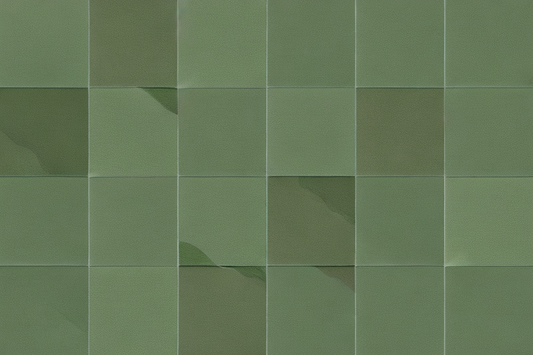 An AI generated image representing "Design a minimalist artwork using geometric shapes with soft curves, such as circles, ovals, and rounded polygons. Use a color palette of sage green, tan, and other muted colors to create a soothing and harmonious atmosphere."