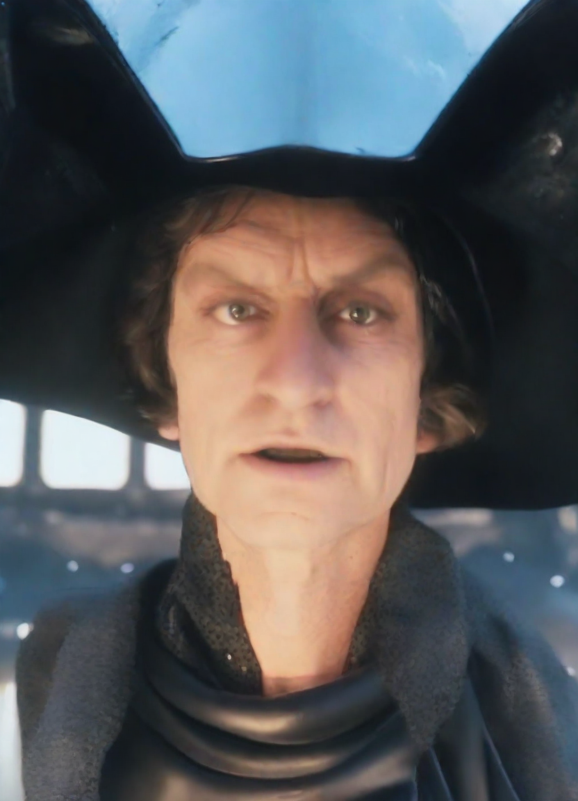 front shot, photo of Earth vader looks at viewer, cinematic shot