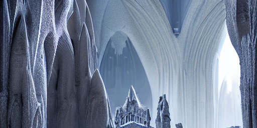 Stable Diffusion prompt: Frozen stunning city of stone - PromptHero
