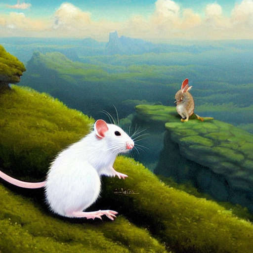 "The Mouse Who Flew the Coop: A Tale of Whisker-Raising Adventures!"