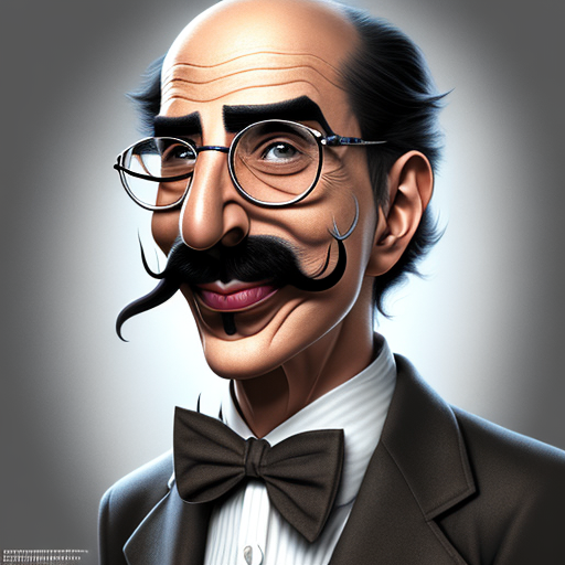 Openjourney prompt: full length portrait of Groucho Marx| - PromptHero