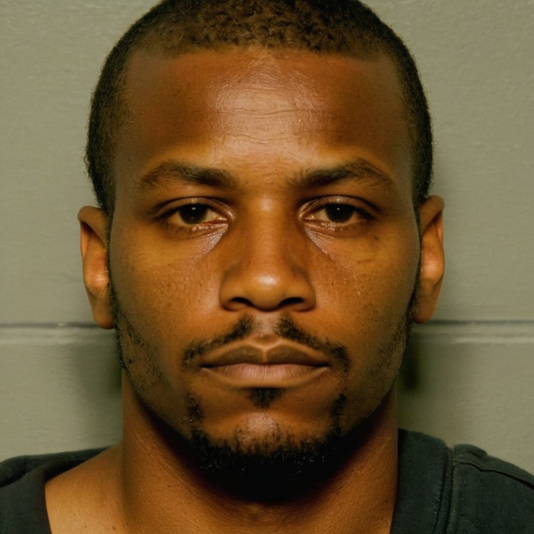 front shot, mugshot photo of a   looks at viewer, cinematic shot