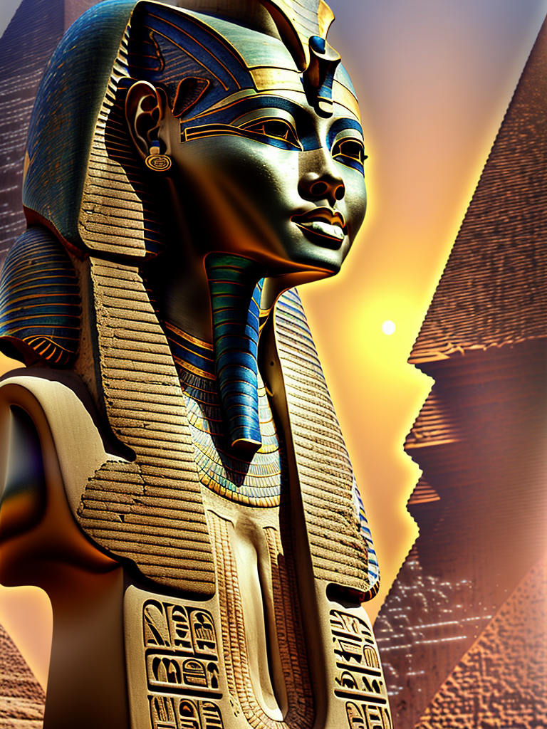 Openjourney prompt: city of ancient egypt bursting with - PromptHero