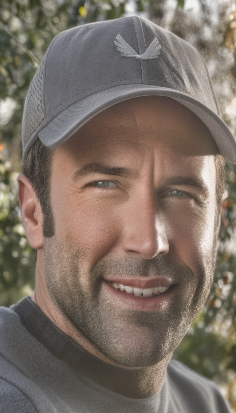 Ben Affleck traits, realistic, HD color photograph