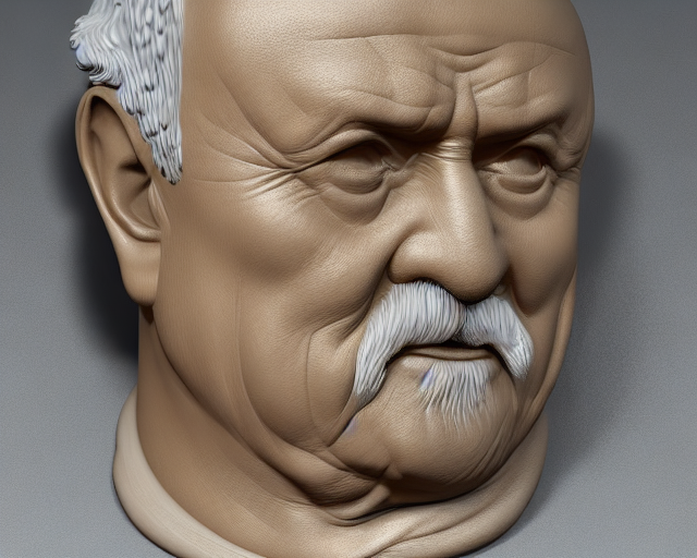 Usachev sculpture 3d