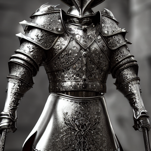 Stable Diffusion prompt: kneeling rabbit knight, - PromptHero