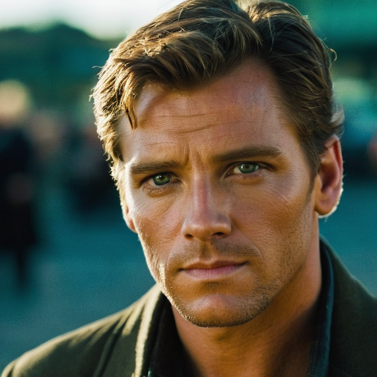 front shot, actor photo of a   looks at viewer, cinematic shot