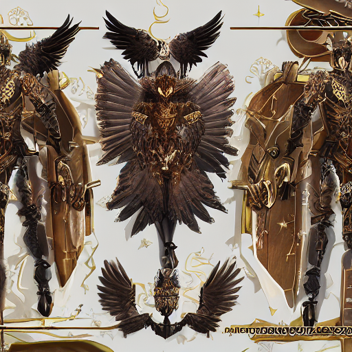 Waifu Diffusion prompt: bronze metal raven, magical - PromptHero