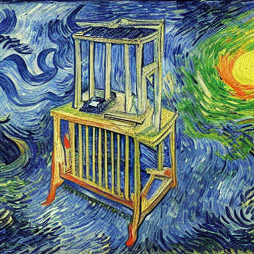 Melanger by bosch by Vincent Van Gogh and munch