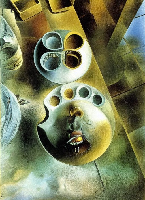 by Salvador Dali
