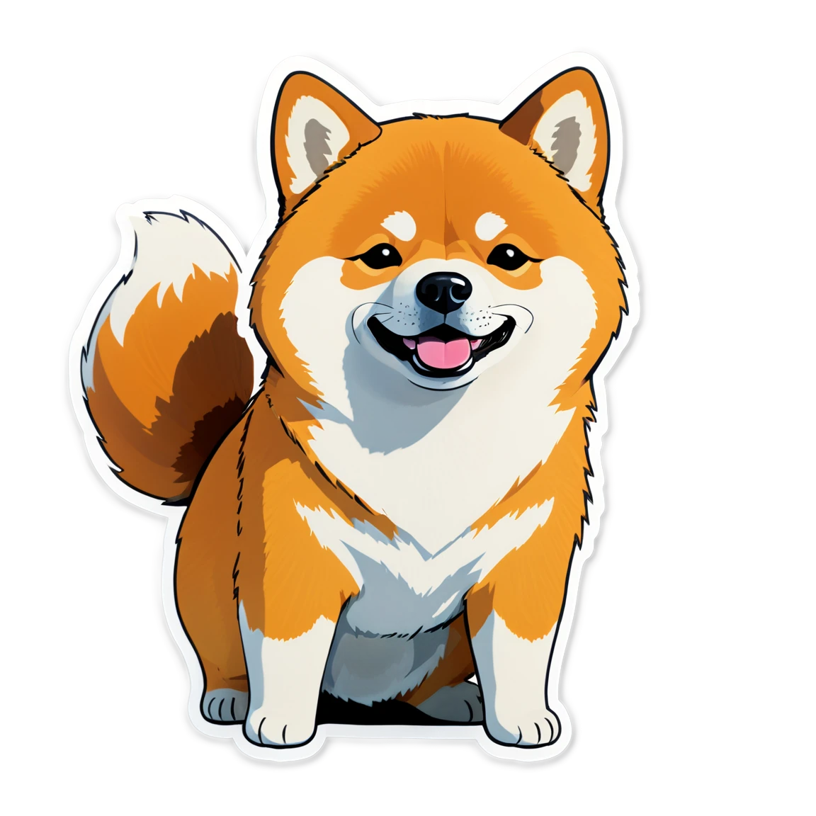 Ed Sheeran shiba-inu stickers