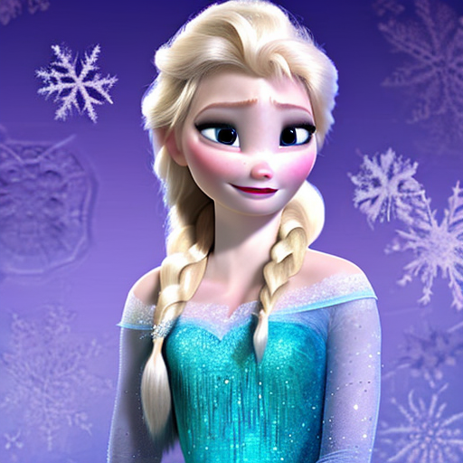 Mo-Di Diffusion prompt: Elsa, d - PromptHero