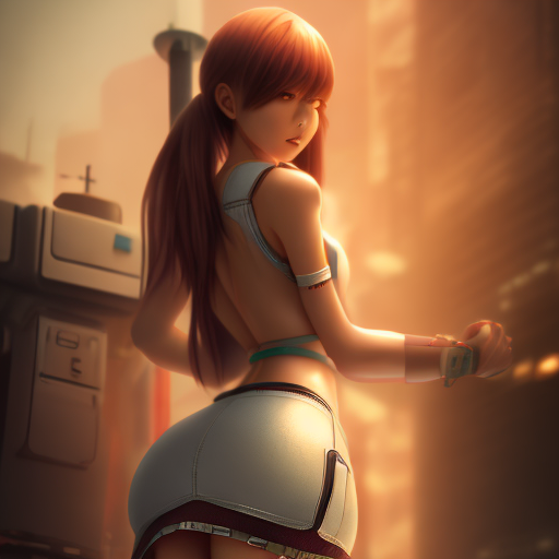 Openjourney prompt: anime girl, big breast, small ass, - PromptHero