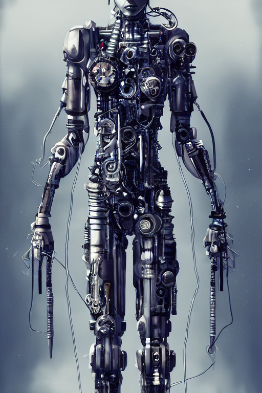 Stable Diffusion Prompt: Full Body Cyborg| Full-length - PromptHero