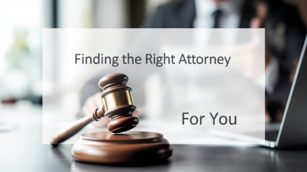 How to Get Started with Attorney Search: Finding the Right Attorney for You