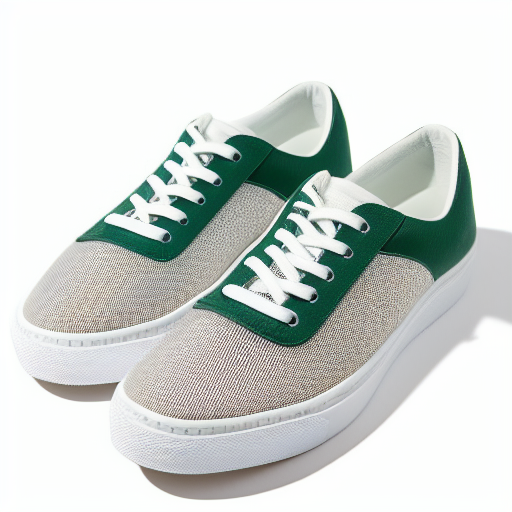 Simple Classic sneaker + dark green upper + dark green vamp + white topline + white eyelet + white eye stay + white lace